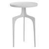 Kenna White Accent Table, Side & End Table by Uttermost, 16" width x 25" height x 16" depth thumbnail 1