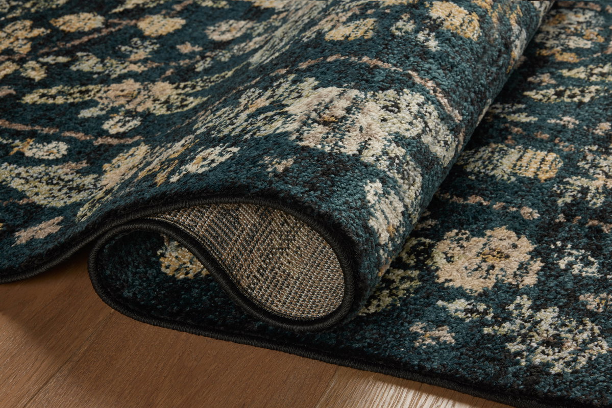 Rifle Paper Co. x Loloi Laurel Rug, 6'6" length x 9'2" width View 4