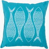 Rain Accent Pillow, Decorative Pillow by Surya, 20" length x 20" width thumbnail