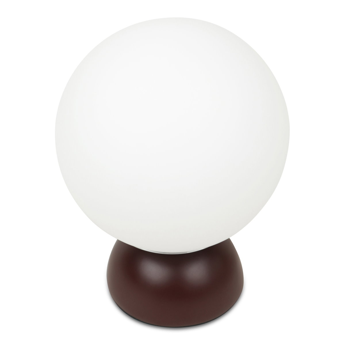 Ovi Table Lamp Deep Red, by Moe's Home, 5.9" width x 7.9" height x 5.9" depth View 1