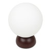 Ovi Table Lamp Deep Red, by Moe's Home, 5.9" width x 7.9" height x 5.9" depth thumbnail 1