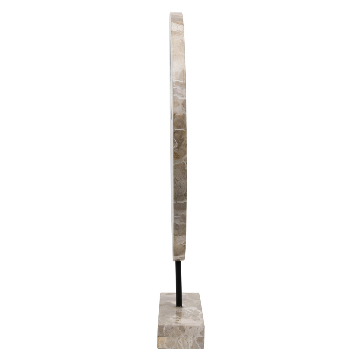 Cidalia Sculpture Marble Large, Decor by Dovetail, 16.5" width x 3" height x 21.5" depth View 2