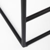 Clarissa Backless 26.25in Seat Counter Stool | Brown Leather with Metal, Counter & Bar Stool by Mercana, 18" length x 16" width x 26" height thumbnail 13