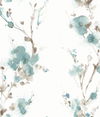 Charm Teal Peel & Stick Wallpaper thumbnail 0