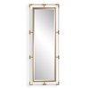 Balkan Gold Tall Mirror, by Uttermost, 2'3.5" width x 6'3" height x 1.12" depth thumbnail 1