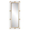 Balkan Gold Tall Mirror, by Uttermost, 27.5" width x 75" height x 1.12" depth thumbnail 1