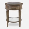 Raelynn Wood Lamp Table, Side & End Table by Uttermost, 24.5" width x 28.5" height x 24.5" depth thumbnail 1