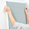 Challis Woven Blue & Green Wallpaper 6 Challis Woven Blue & Green Wallpaper thumbnail 6
