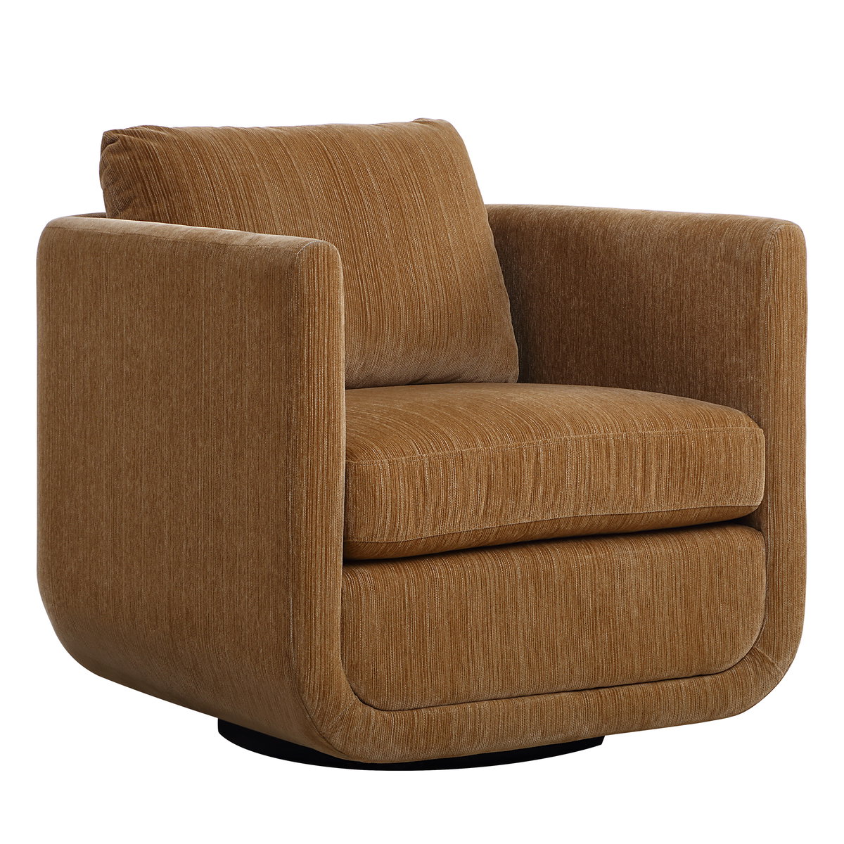 Abound Ginger Swivel Chair, Accent Chair by Uttermost, 29.5" width x 26.5" height x 32" depth View 10