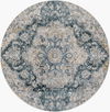 Cardiff Machine Woven Rug, by Surya, 5'2.99" length x 5'2.99" width thumbnail