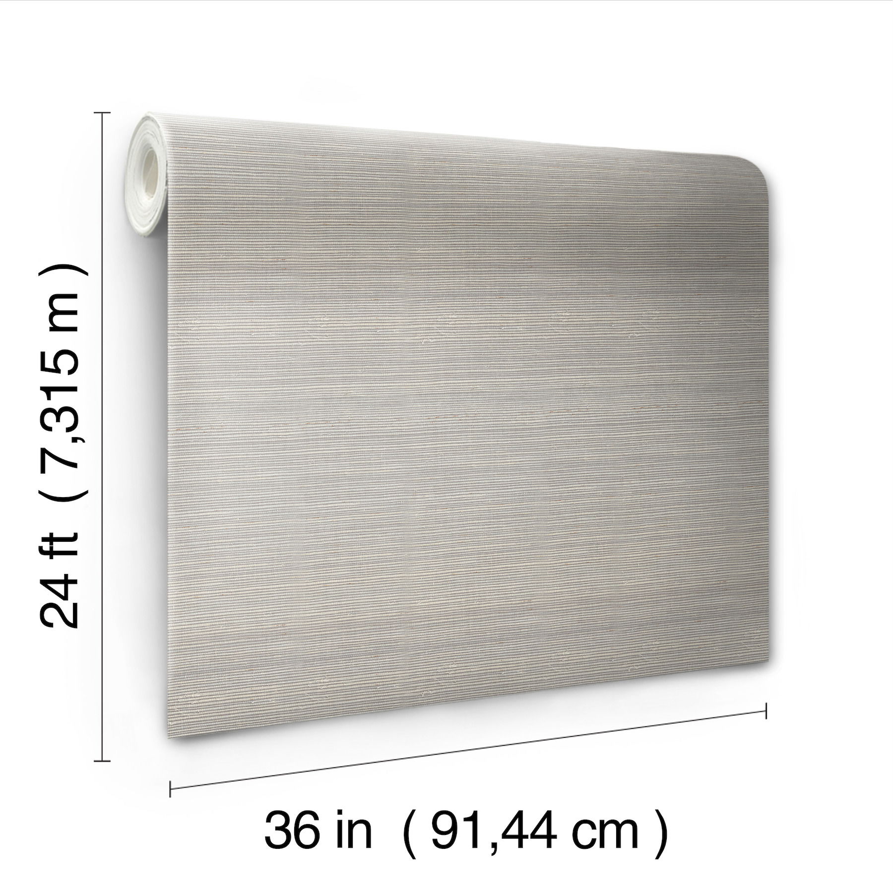 Maguey Sisal Classic Grey Wallpaper large image 