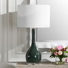 Essex Green Glass Table Lamp thumbnail 3