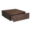 Easton Storage Coffee Table Brown, by Moe's Home, 42" width x 16" height x 42" depth thumbnail 6