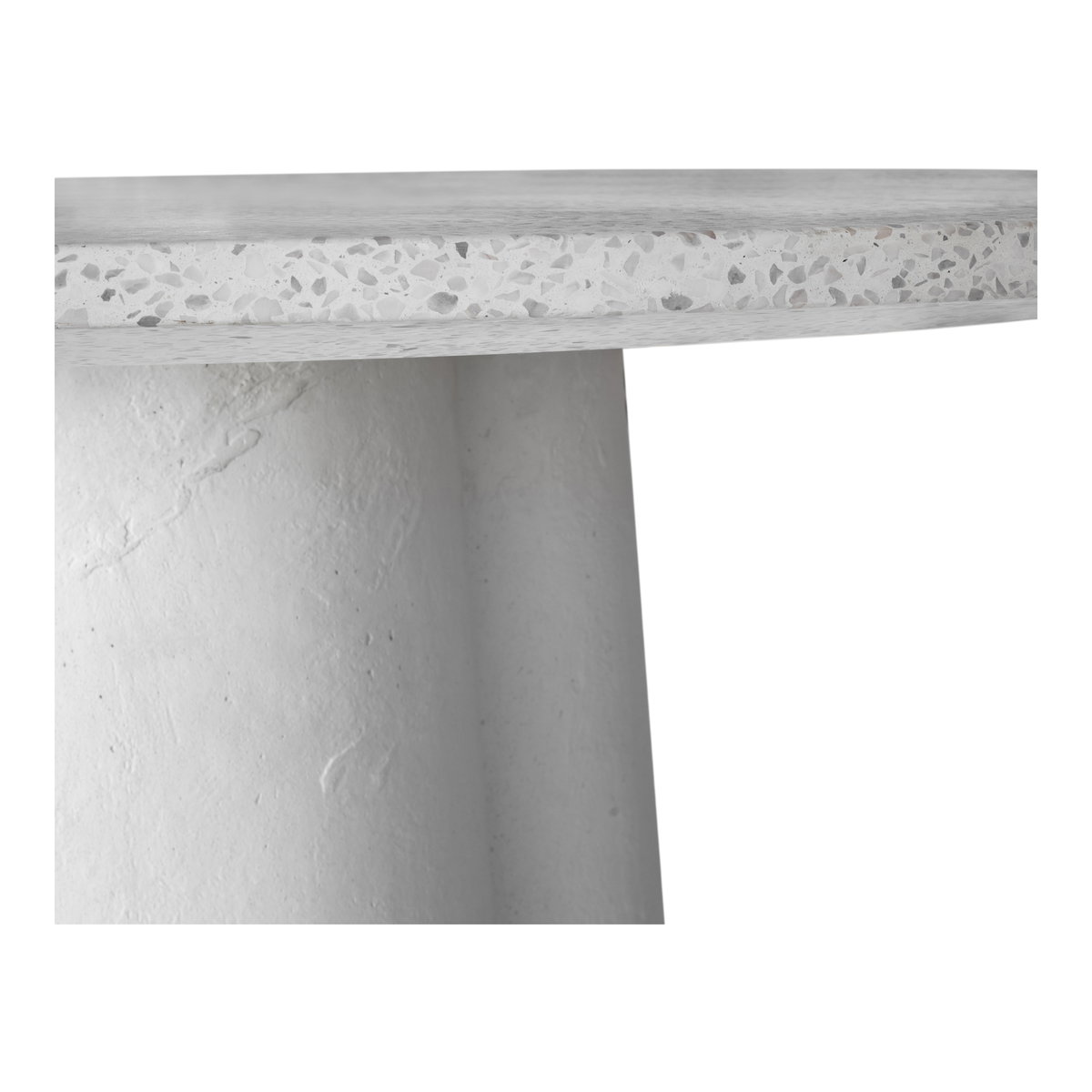 Mono Dining Table White, by Moe's Home, 47" width x 30" height x 47" depth View 3