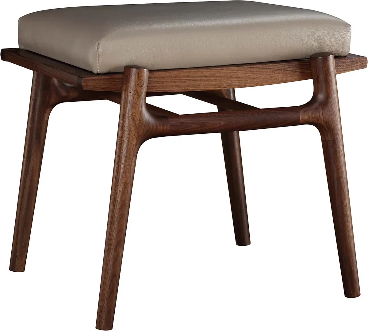 Walnut Grove Footstool, Ottoman by Stickley, 19" width x 18" height x 16" depth View 1