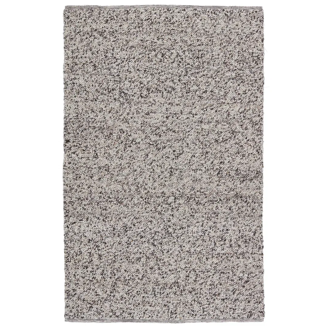 Jaipur Living Hadren QTM05 Handmade Solid White and Gray Area Rug (8'x10') large image 