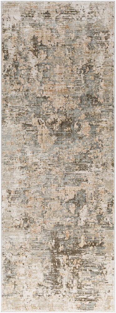 Brunswick Machine Woven Rug, by Surya, 7'2.61" length x 2'7.5" width