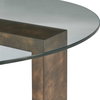 Ignis Round Glass Coffee Table, by Uttermost, 42" width x 16.5" height x 42" depth thumbnail 5