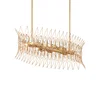 Marquise 8 - Light Chandelier, by Currey and Company, 40" width x 16.75" height x 17.5" depth thumbnail 5