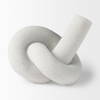 Otto  Granite Resin Large Knot Sculpture Decorative Object, by Mercana, 12.01" length x 10.47" width x 7.48" height thumbnail 7