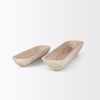 Athena Set of 2 Extra Large  Light-Wash Reclaimed Wood Trays thumbnail 4