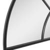 Rousseau Iron Window Arch Mirror, by Uttermost, 60" width x 30.5" height x 1.37" depth thumbnail 7