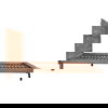 Madagascar Platform Bed Queen Brown thumbnail 4