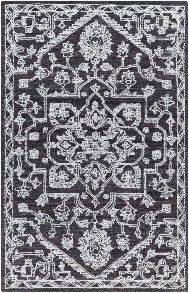 Piazza Handmade Rug, by Surya, 1'6" length x 1'6" width