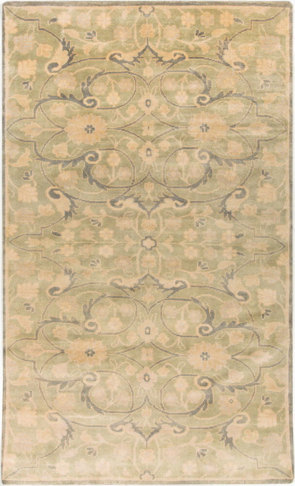 Ainsley Handmade Rug, by Surya, 1'6" length x 1'6" width