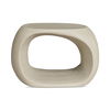 Albers Outdoor Stool Cream, Outdoor Chair by Moe's Home, 2'2.75" width x 1'5.75" height x 1'2.75" depth thumbnail 1