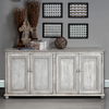 Pie Crust Door Sideboard, Cabinets & Sideboard by Sarreid, 76" length x 22" width x 36" height thumbnail 15