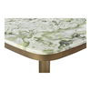 Celeste Cafe Table Green Onyx Marble, Coffee Table by Moe's Home, 36" width x 30" height x 36" depth thumbnail 5