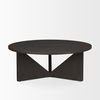 Tarro Brown Wood with Triangle Legs Coffee Table thumbnail 3