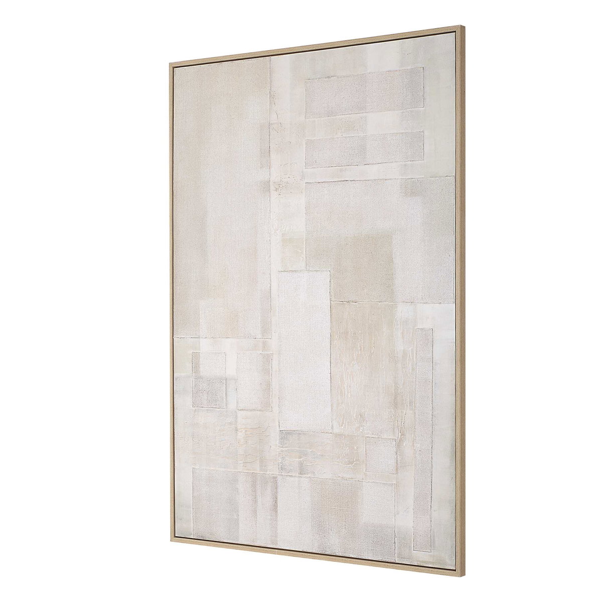 Erase Canvas Abstract Art, by Uttermost, 49.75" width x 73.75" height x 1.5" depth View 5