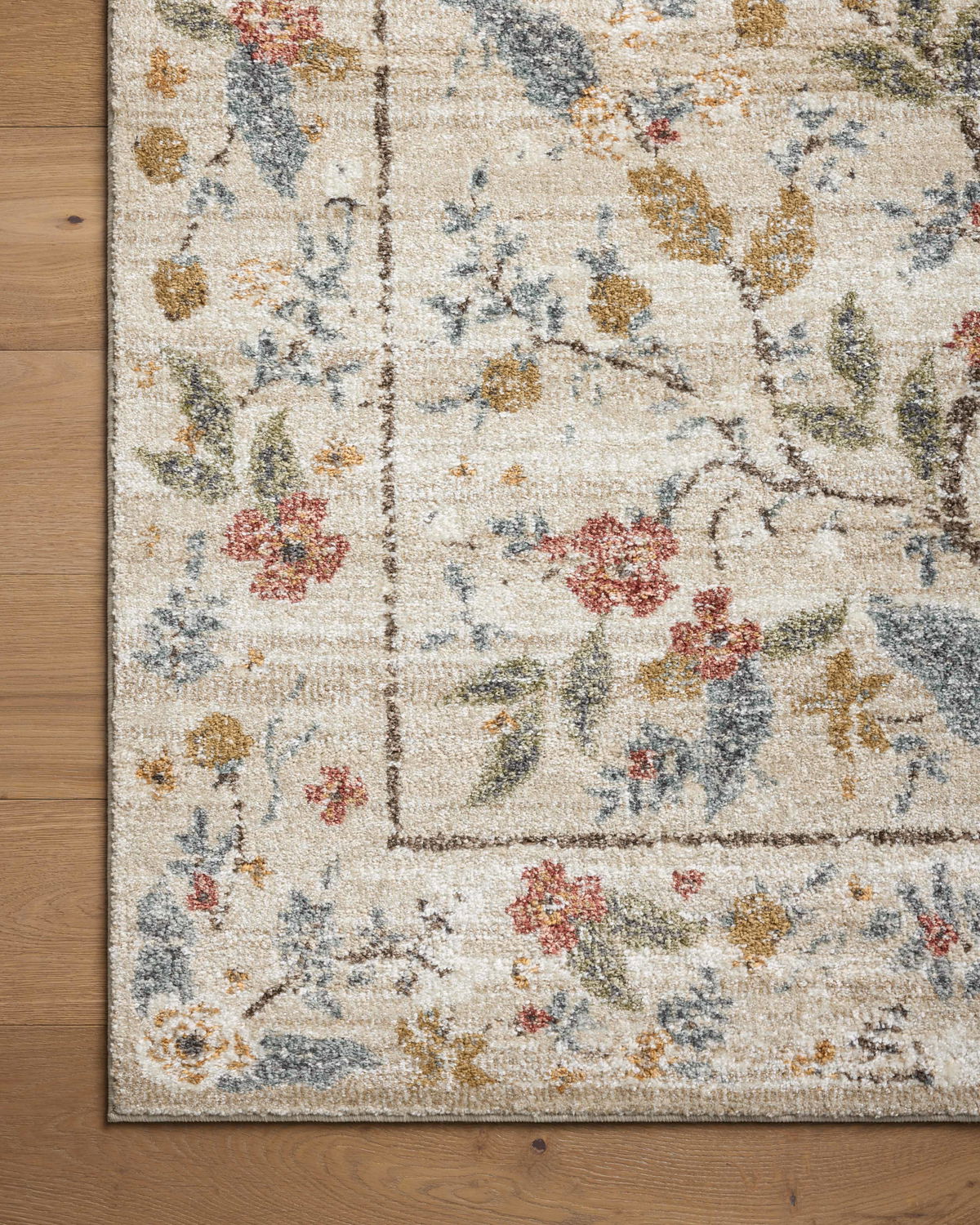 Rifle Paper Co. x Loloi Laurel Rug, 2'8" length x 4' width View 5