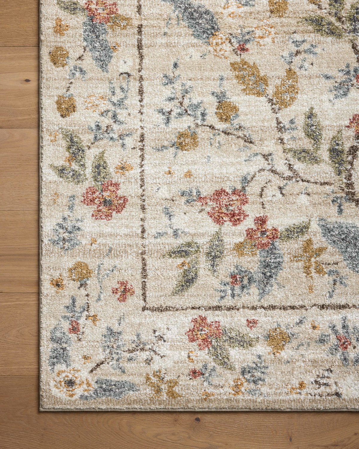 Rifle Paper Co. x Loloi Laurel Rug, 7'10" length x 10' width View 5