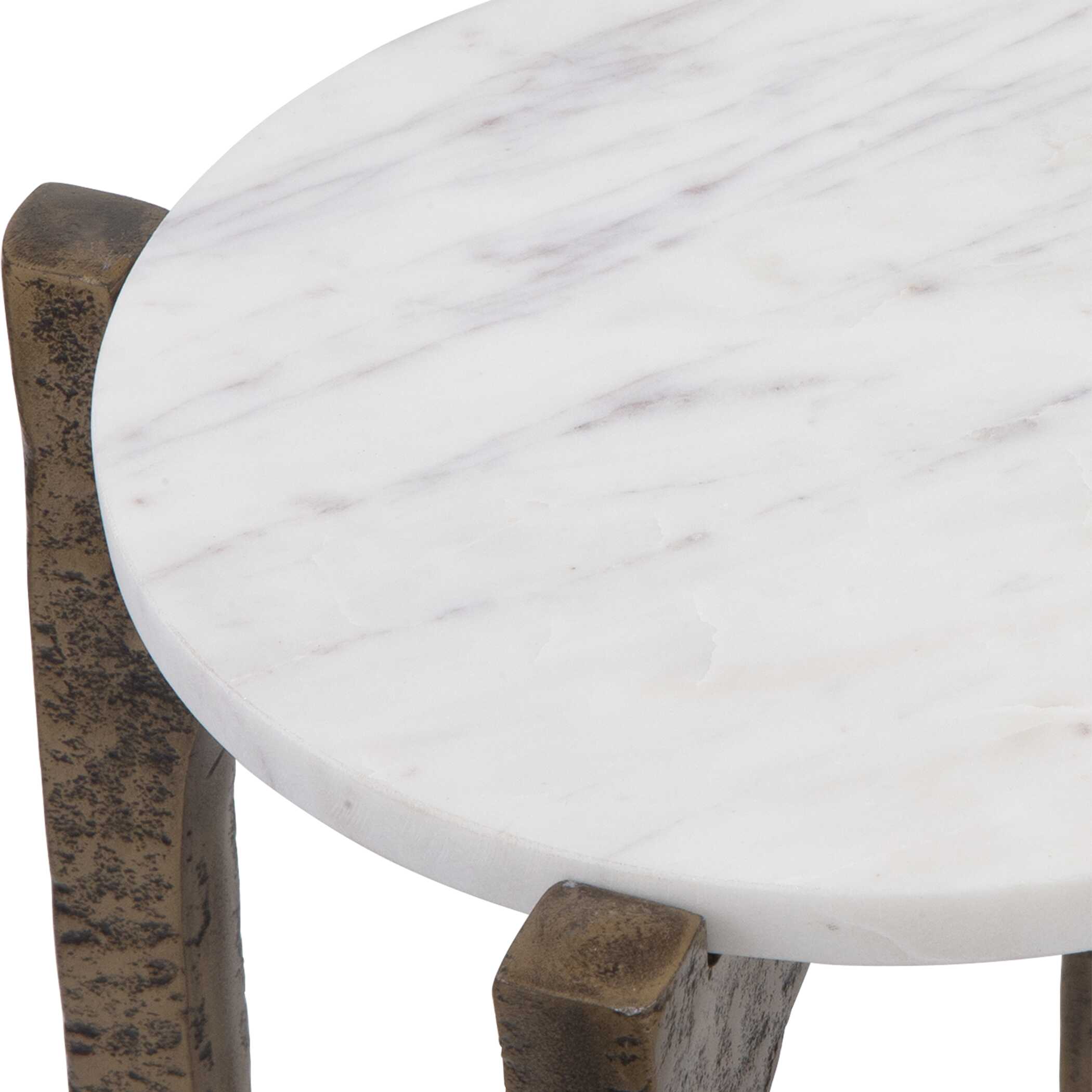 Vivi Marble Drink Table large image 
