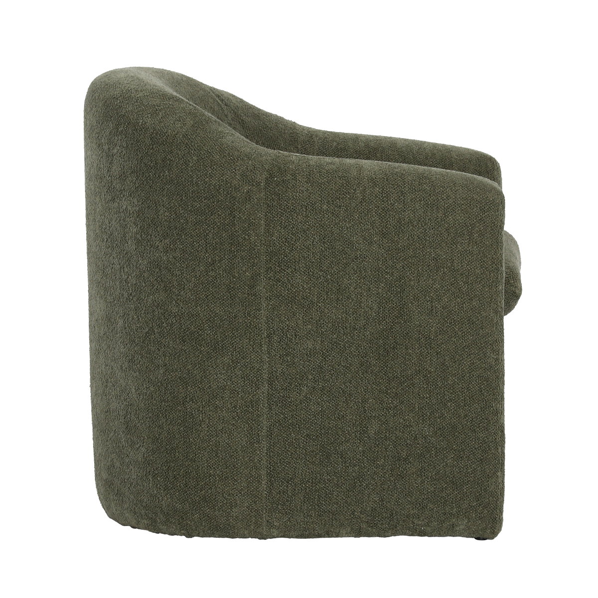 Alda Occasional Chair Green, Accent Chair by Dovetail, 33.5" width x 31" height x 30.5" depth View 3