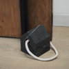 Raena Black Marble House Door Stopper, Decorative Object by Mercana, 4" length x 4" width x 4.75" height thumbnail 4
