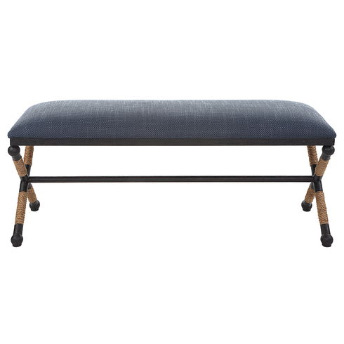 Firth Rustic Navy Bench