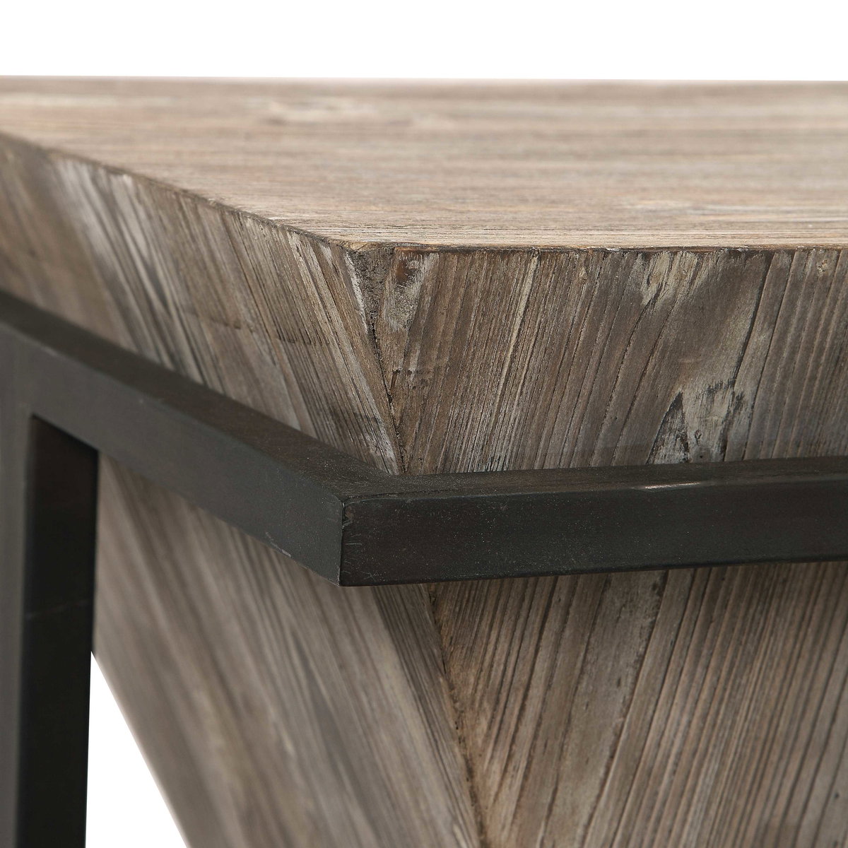 Bertrand Wood Accent Table, Furniture by Uttermost, 18.25" width x 25.25" height x 18.25" depth View 6