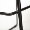 Meritt 37' Total Height Brown Leather Seat Black Metal Frame Stool thumbnail 8