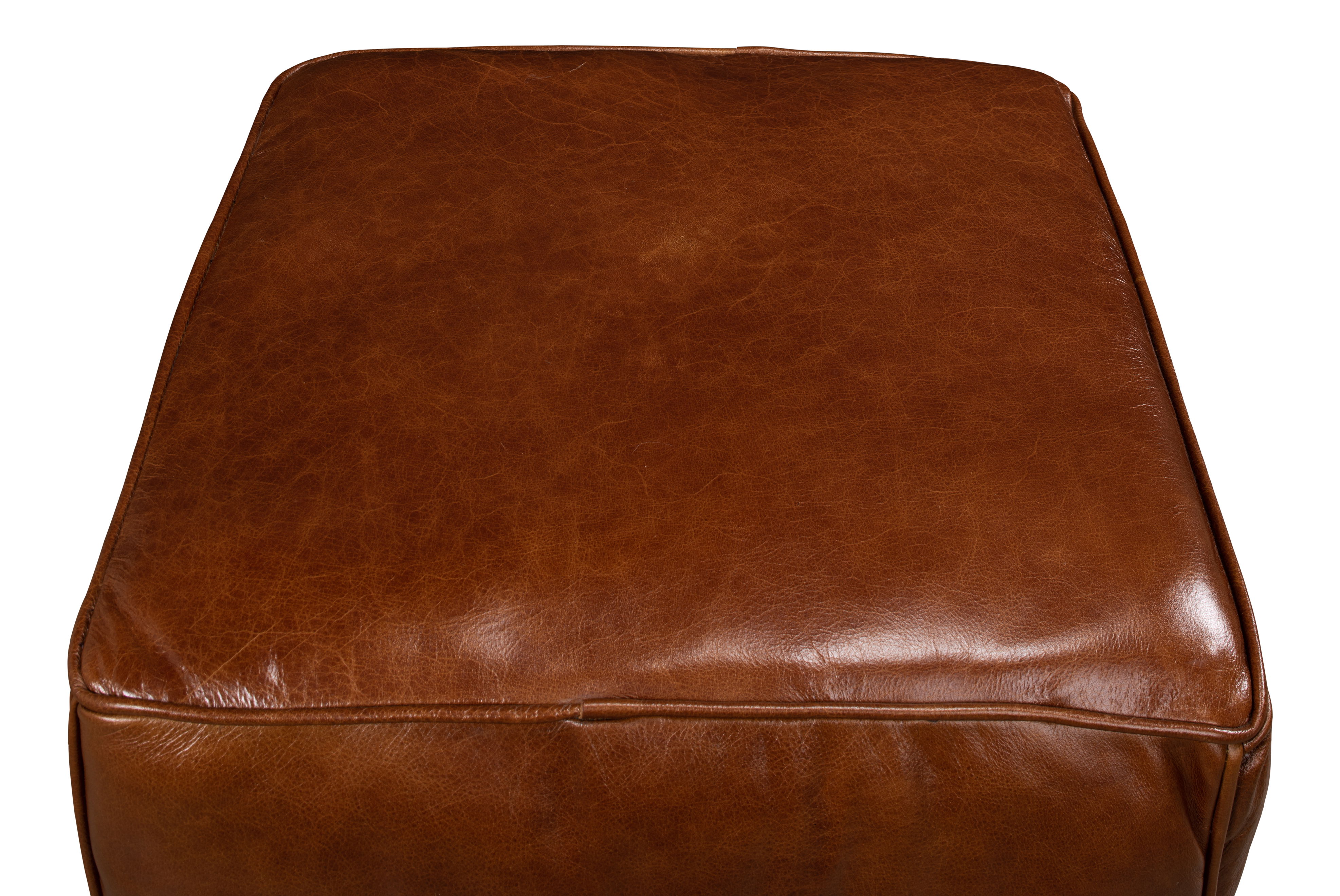 Leather Sitting Cube large image 