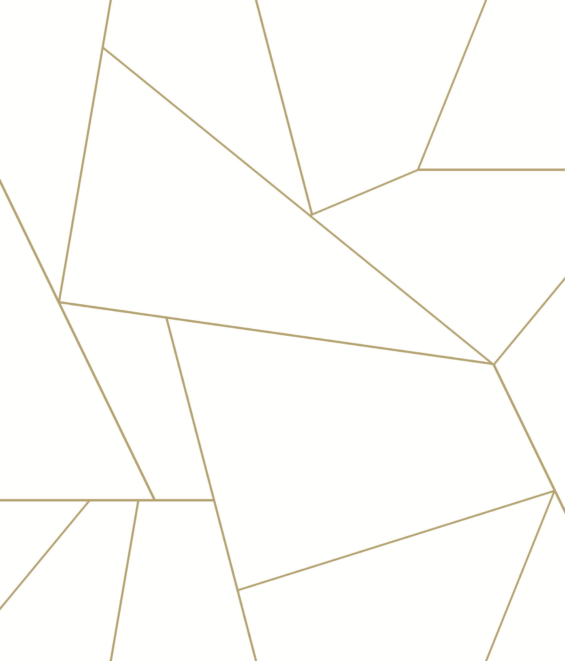Fractured Prism  Gold Metallic Peel & Stick Wallpaper large image 