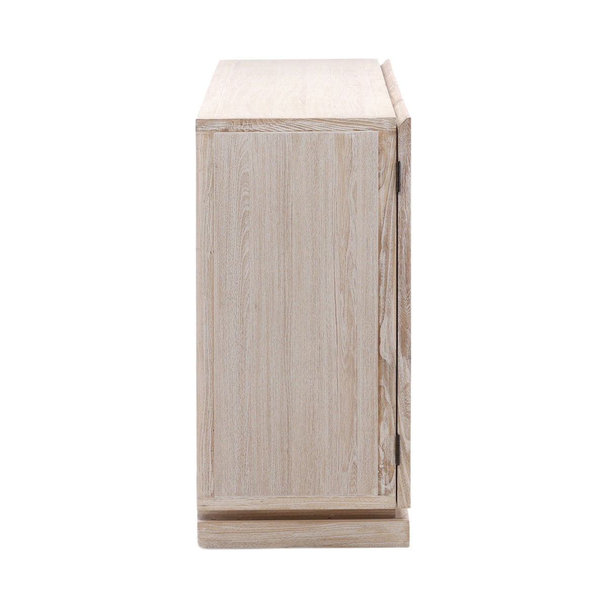 Harrison Sideboard Whitewash, Sideboards & Buffet by Dovetail, 86.5" width x 37.25" height x 18.1" depth View 3