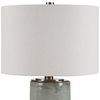 Callais Crackled Aqua Table Lamp thumbnail 6