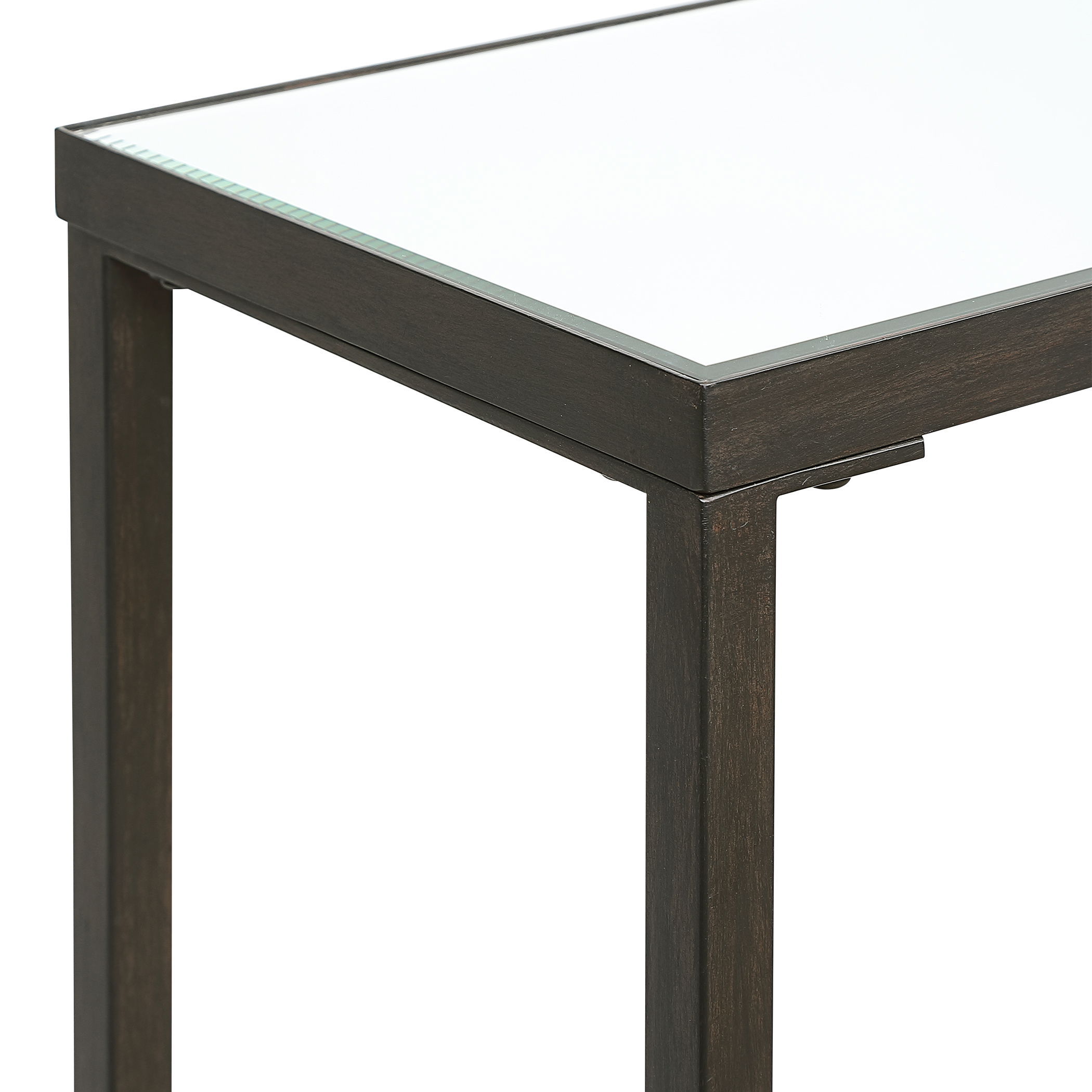 Hayley Black Console Table large image 