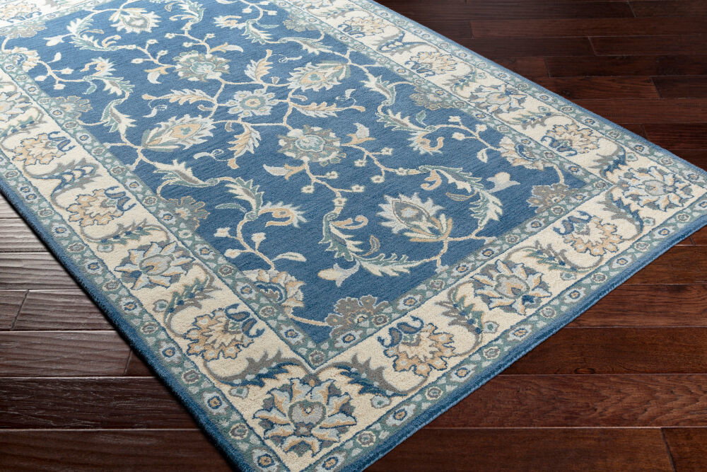 Caesar Handmade Rug, by Surya, 1'6" length x 1'6" width