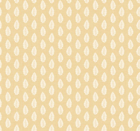 Leaf Pendant Yellow Wallpaper