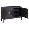 Aiken Dark Walnut 2 Door Cabinet, Furniture by Uttermost, 43.25" width x 31.12" height x 16" depth thumbnail 5